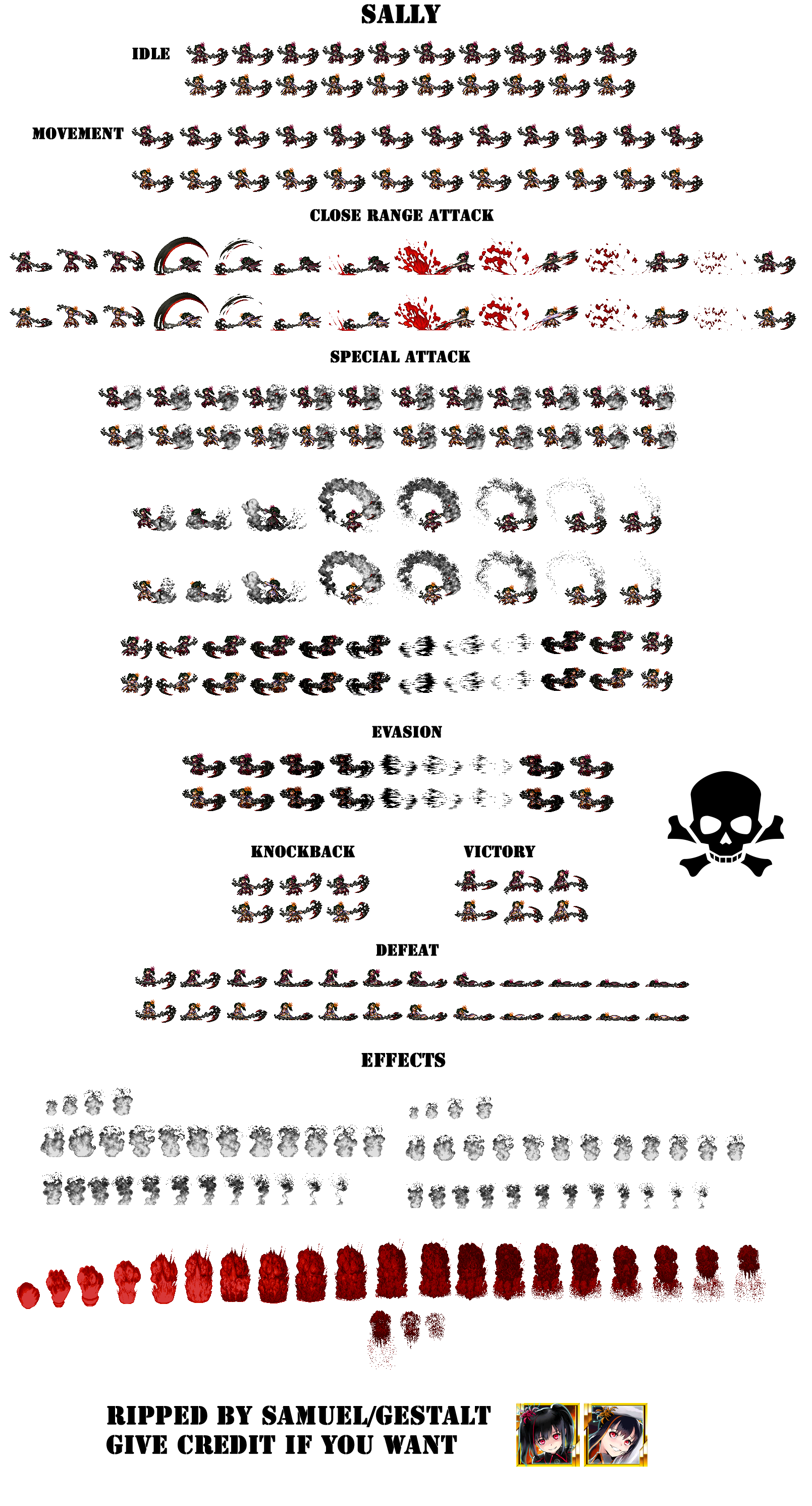 Metal Slug Attack - Sally/Special Sally