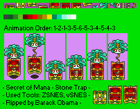 Secret of Mana - Stone Trap Chest