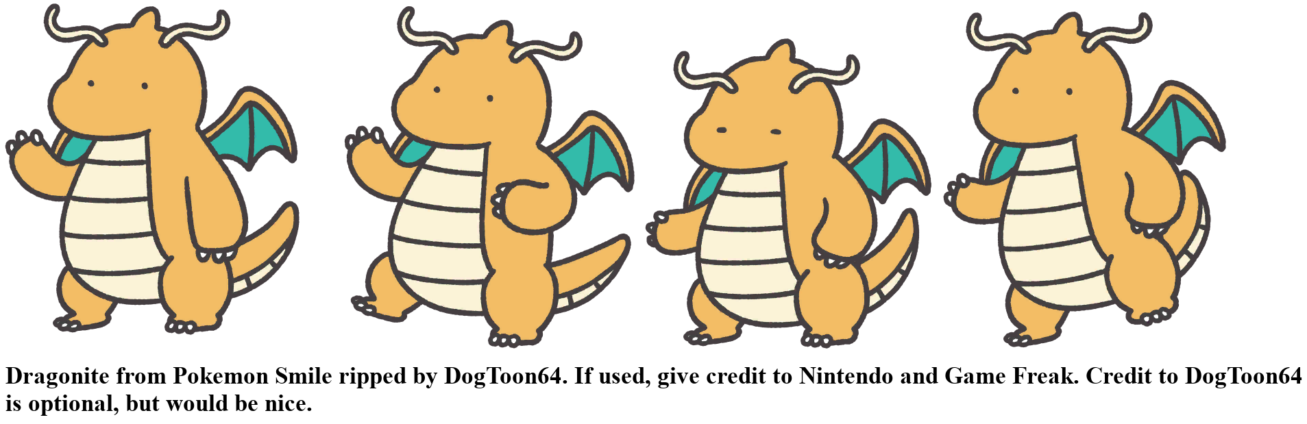 Pokémon Smile - #149 Dragonite