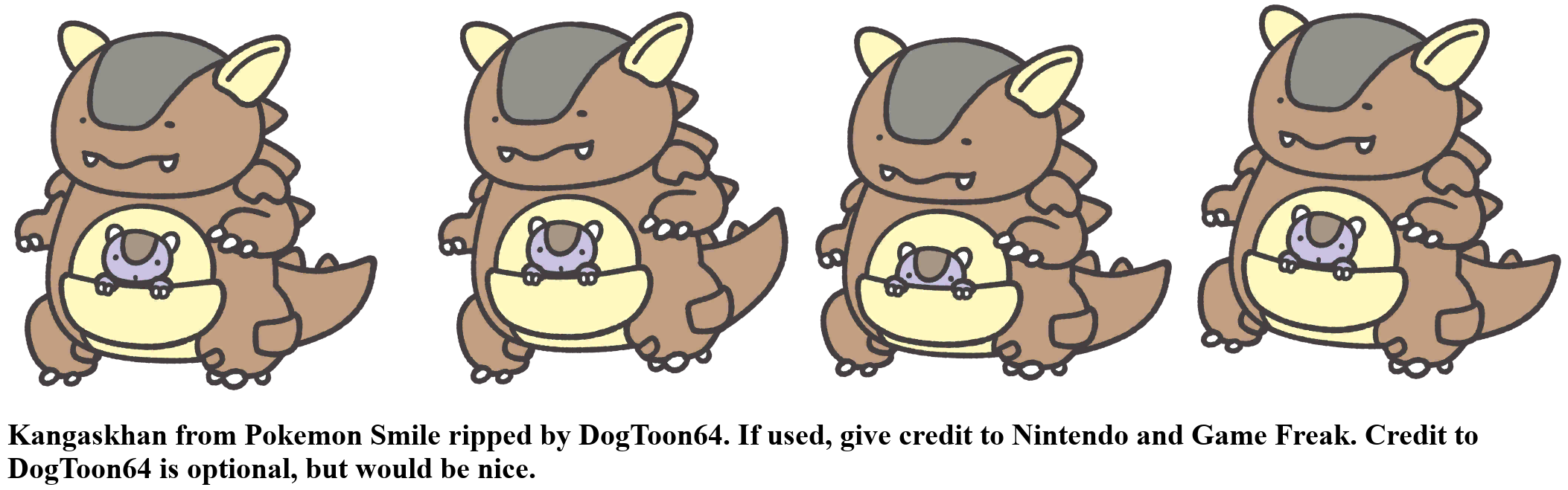 Pokémon Smile - #115 Kangaskhan