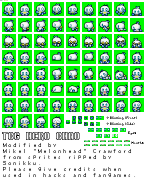 Hero Chao (TCG-Style)
