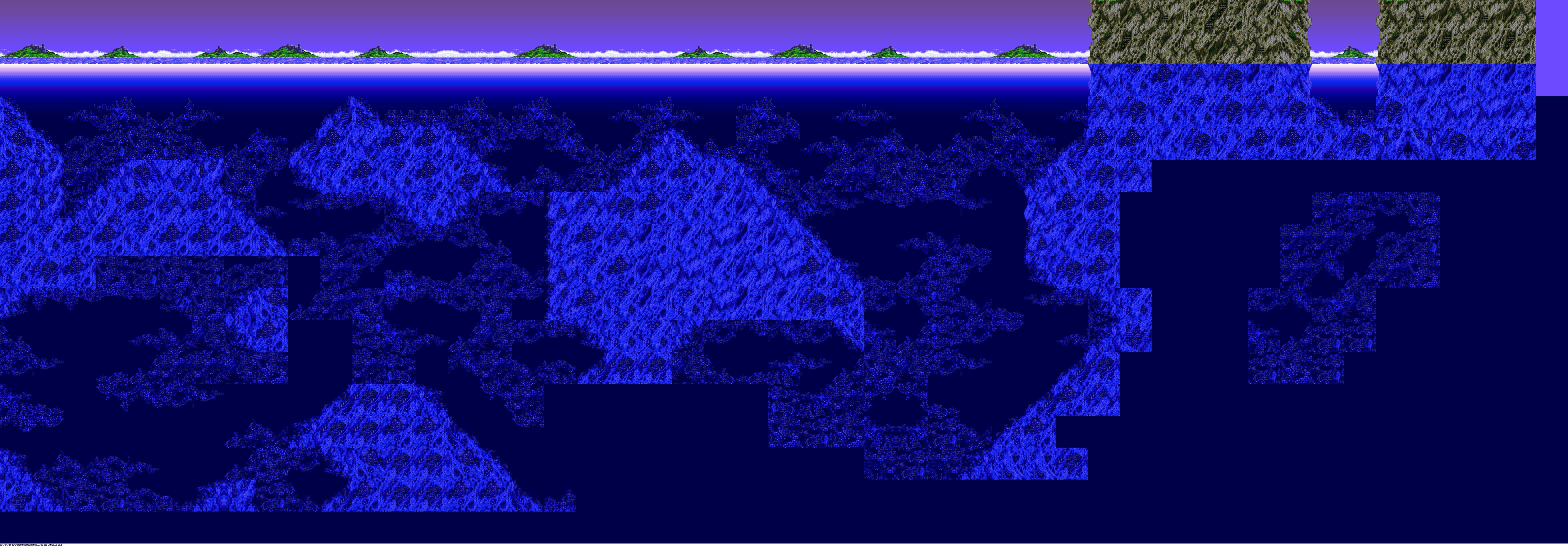 Ecco the Dolphin - Island Zone (Background)