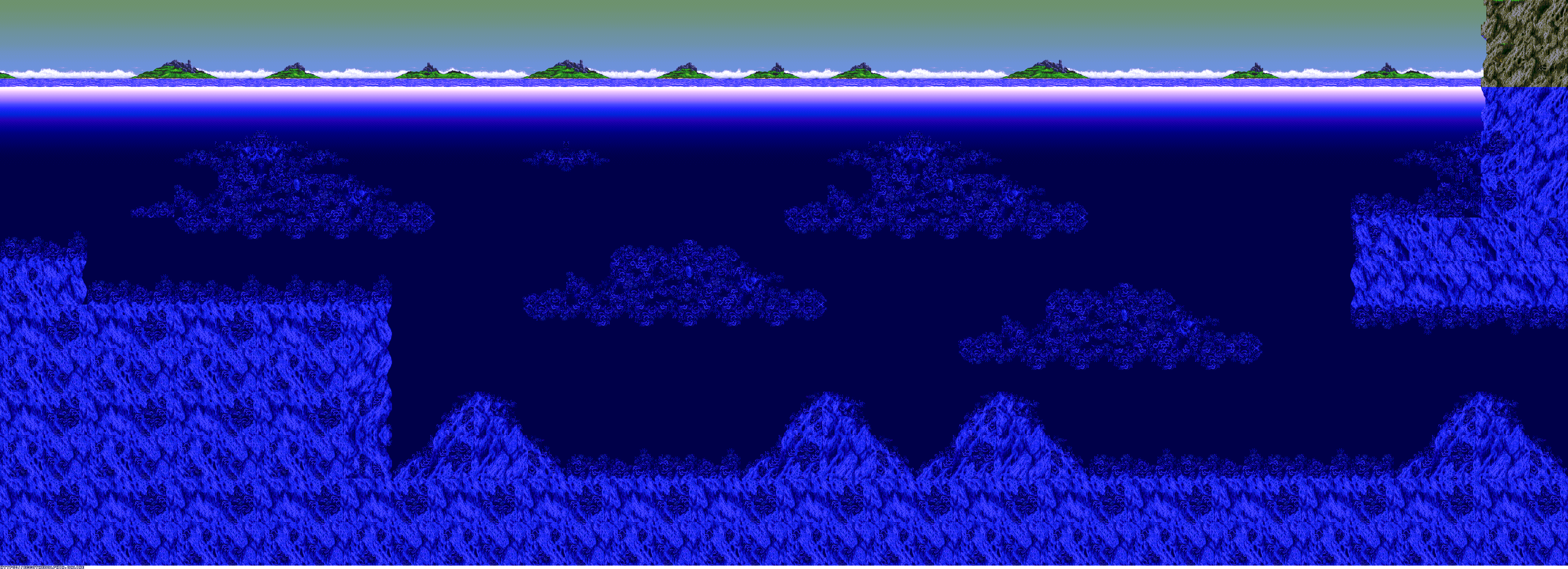 Ecco the Dolphin - Medusa Bay (Background)