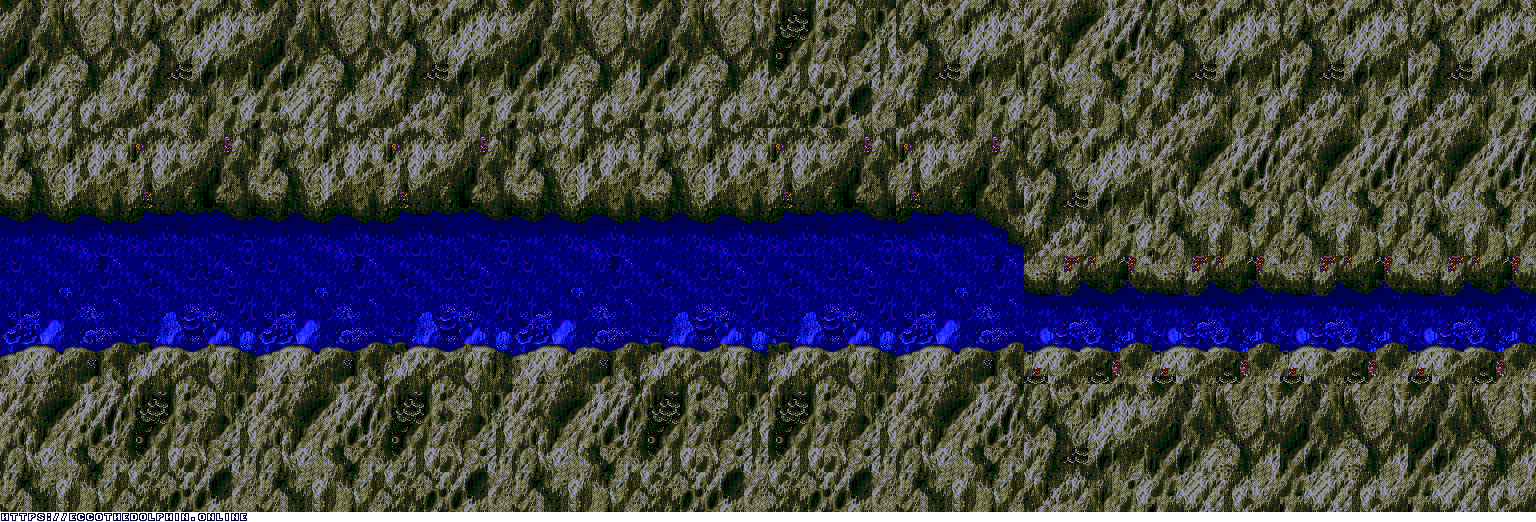Ecco the Dolphin - Selection Screen (Foreground)