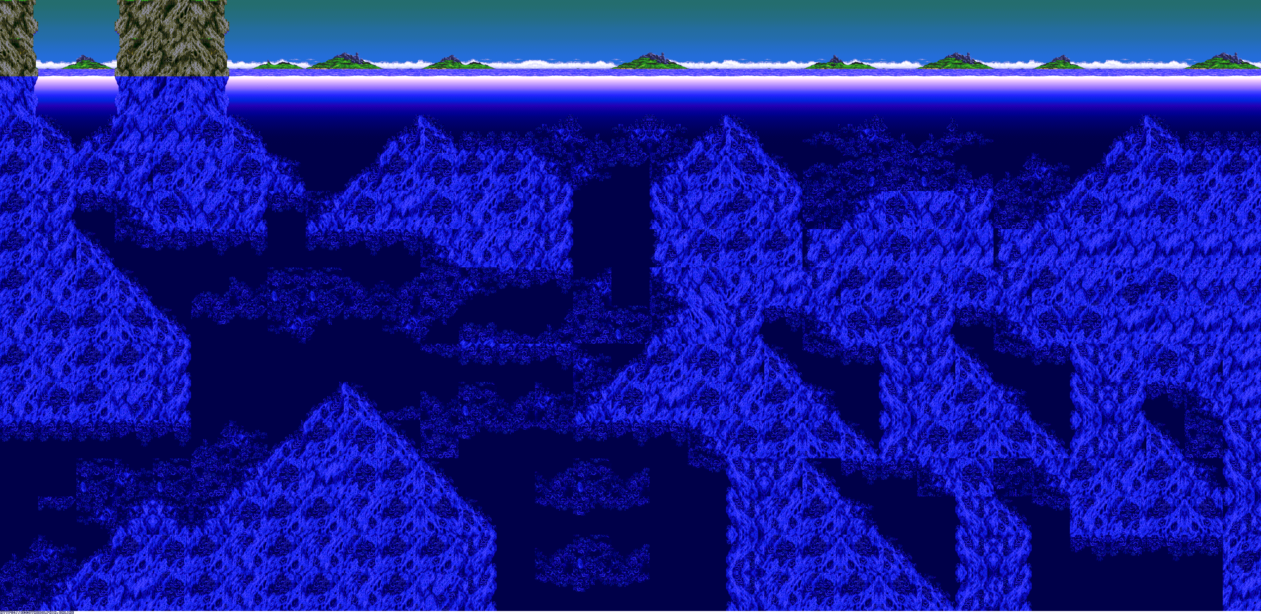 Ecco the Dolphin - The Lagoon (Background)