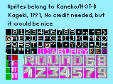 Ka-Ge-Ki: Fists of Steel - General Font & HUD