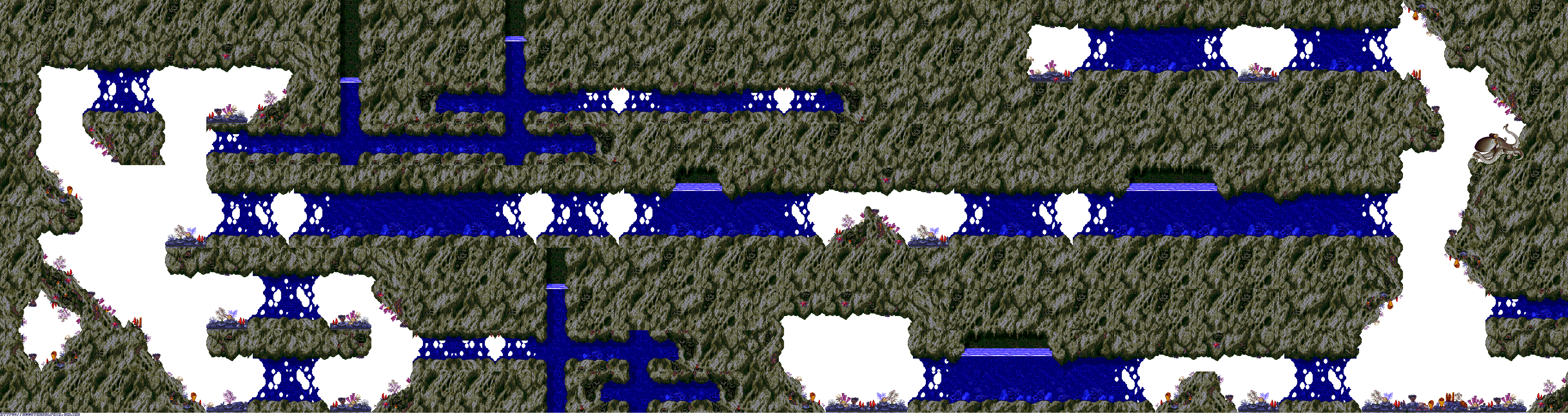 Ecco the Dolphin - Undercaves (Foreground)