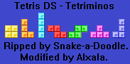 Tetris DS - Tetris Pieces