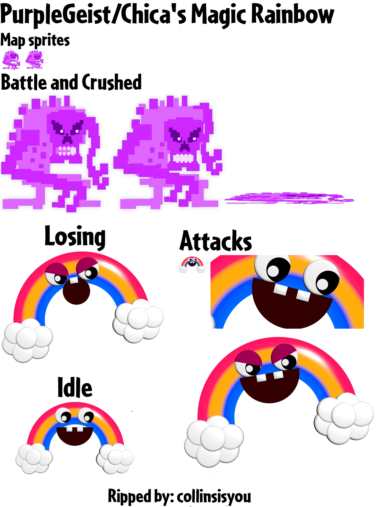 FNaF World - PurpleGeist / Chica's Magic Rainbow