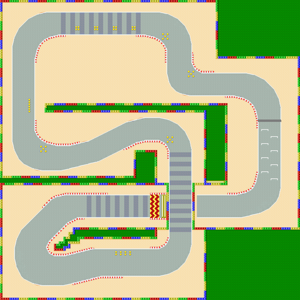 Mario Kart: Super Circuit - Mario Circuit 2