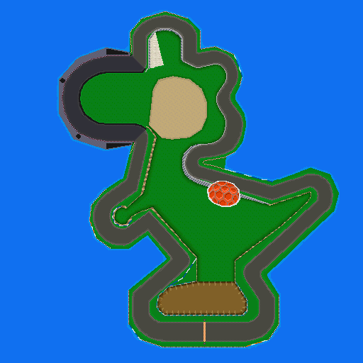 Mario Kart DS - GCN Yoshi Circuit (Kiosk Demo)