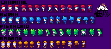 Vibrant Venture (Demo) - Over World Sprites