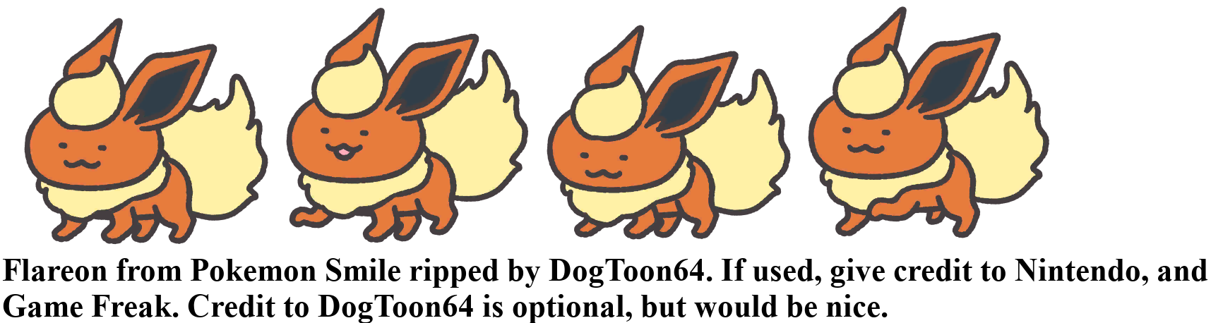 Pokémon Smile - #136 Flareon