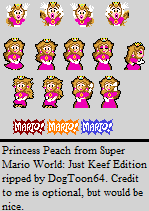 Super Mario World: Just Keef Edition (Hack) - Princess Peach