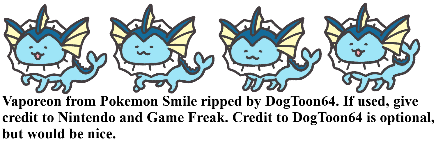 Pokémon Smile - #134 Vaporeon