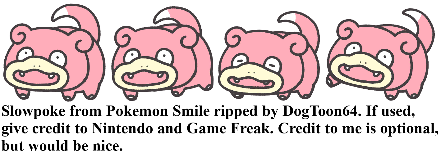 Pokémon Smile - #079 Slowpoke