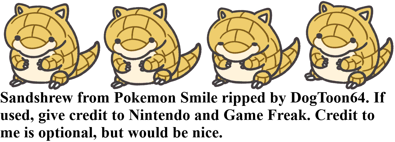 Pokémon Smile - #027 Sandshrew