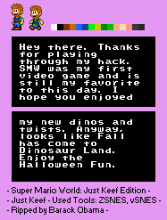 Super Mario World: Just Keef Edition (Hack) - Just Keef