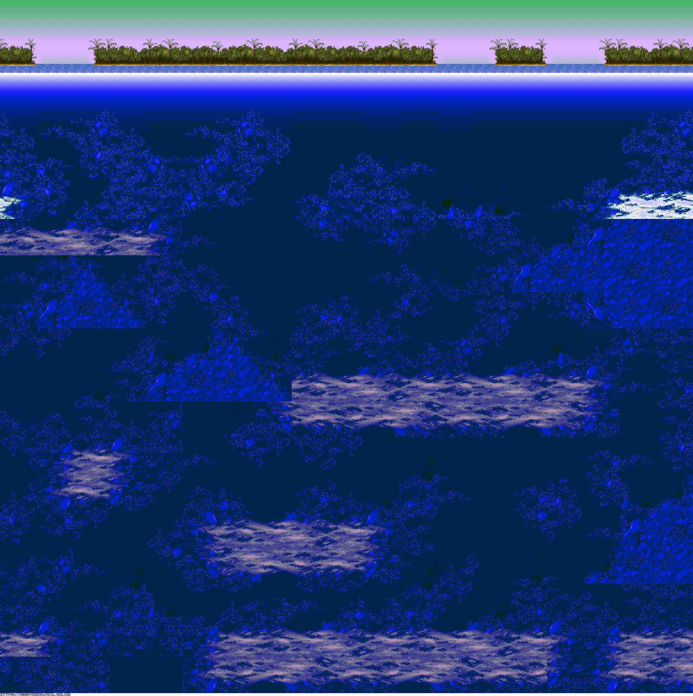Ecco: The Tides of Time - Two Tides (Background)