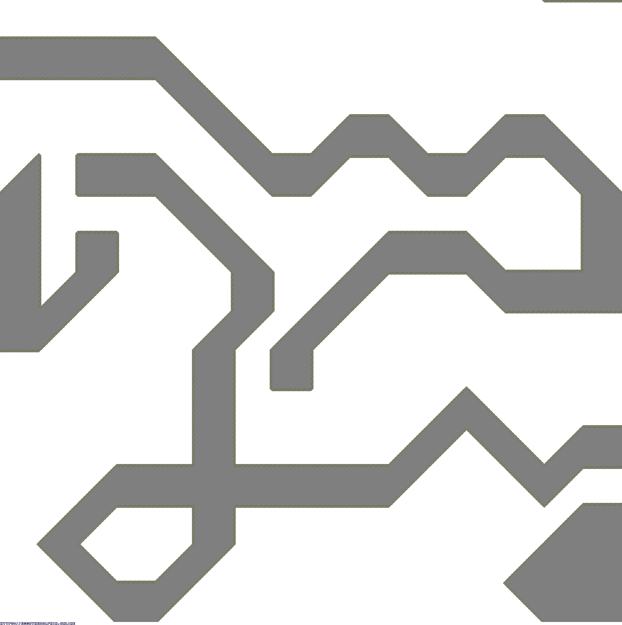 Ecco: The Tides of Time - Aqua Tubeway (Foreground)