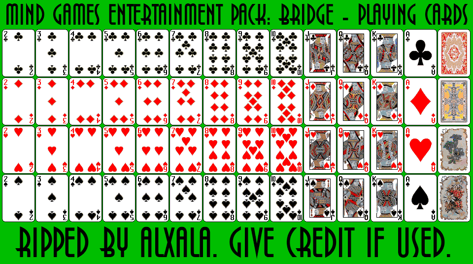Mind Games Entertainment Pack: Bridge - Playing Cards