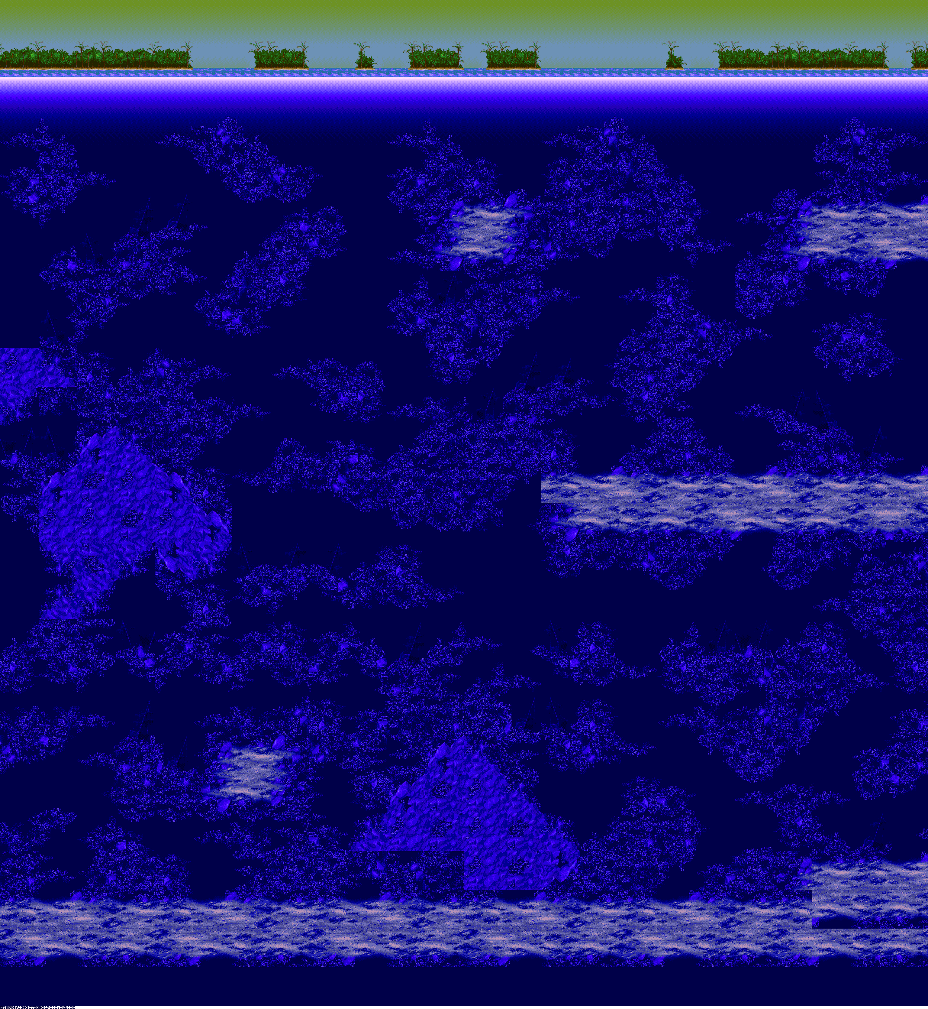 Ecco: The Tides of Time - Four Islands (Background)