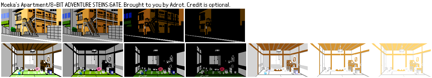 8-BIT ADVENTURE STEINS;GATE - Moeka's Apartment