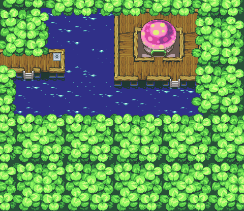 The Legend of Zelda: The Minish Cap - Minish Village (Lake)