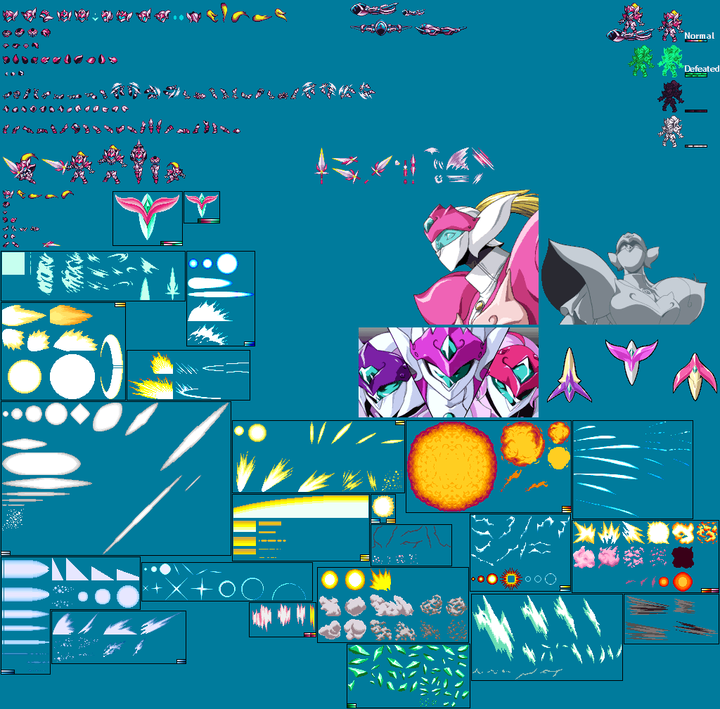 Super Robot Wars W - Tekkaman Hiver