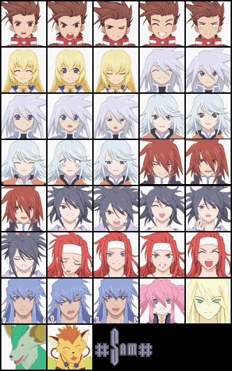 Tales of the World: Narikiri Dungeon 3 - Symphonia Mugshots