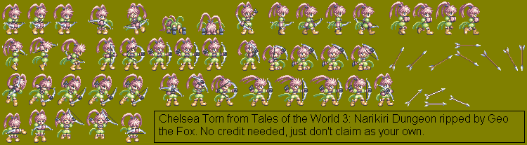 Tales of the World: Narikiri Dungeon 3 - Chelsea Torn