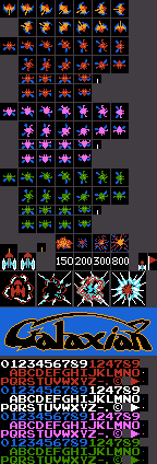 Galaxian - General Sprites