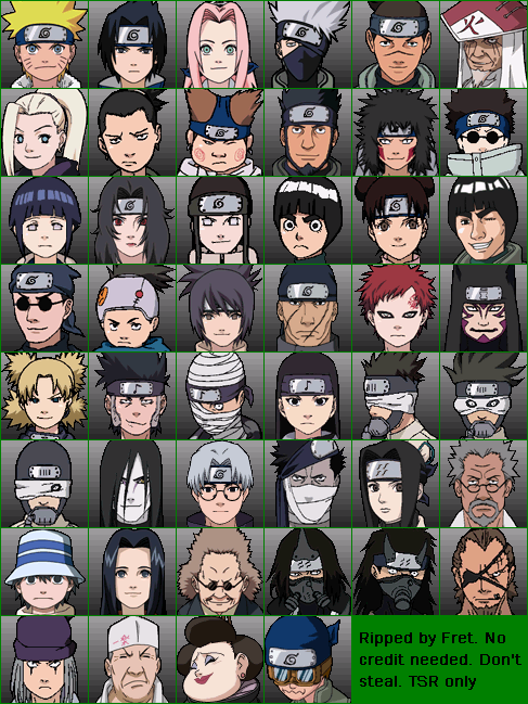 Naruto: Konoha Senki (JPN) - Mugshots