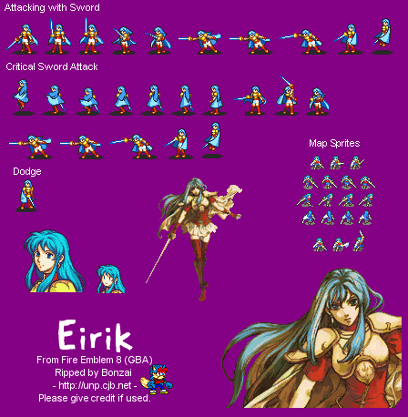 Fire Emblem: The Sacred Stones - Eirika