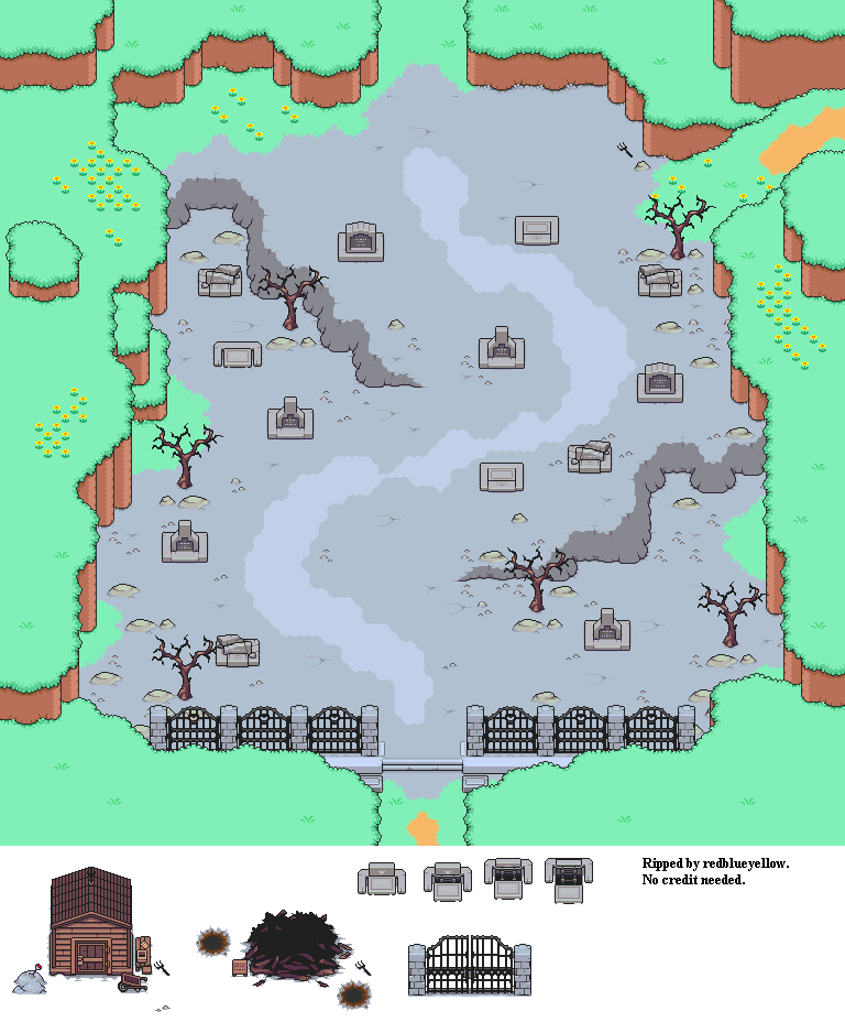 Mother 3 (JPN) - Sunset Cemetery