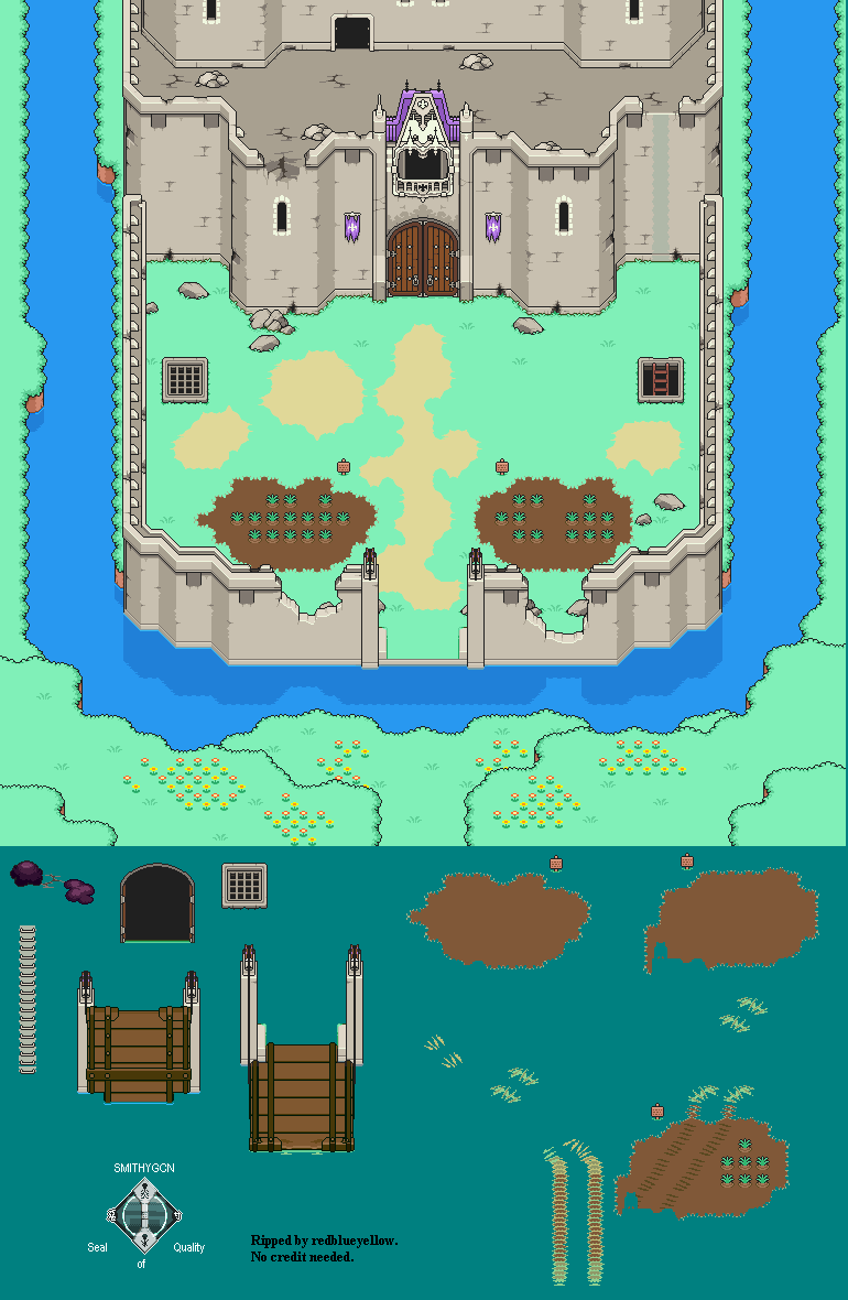 Mother 3 (JPN) - Osohe Castle (Exterior)