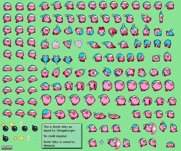 Kirby Super Star Ultra - Bomb Kirby
