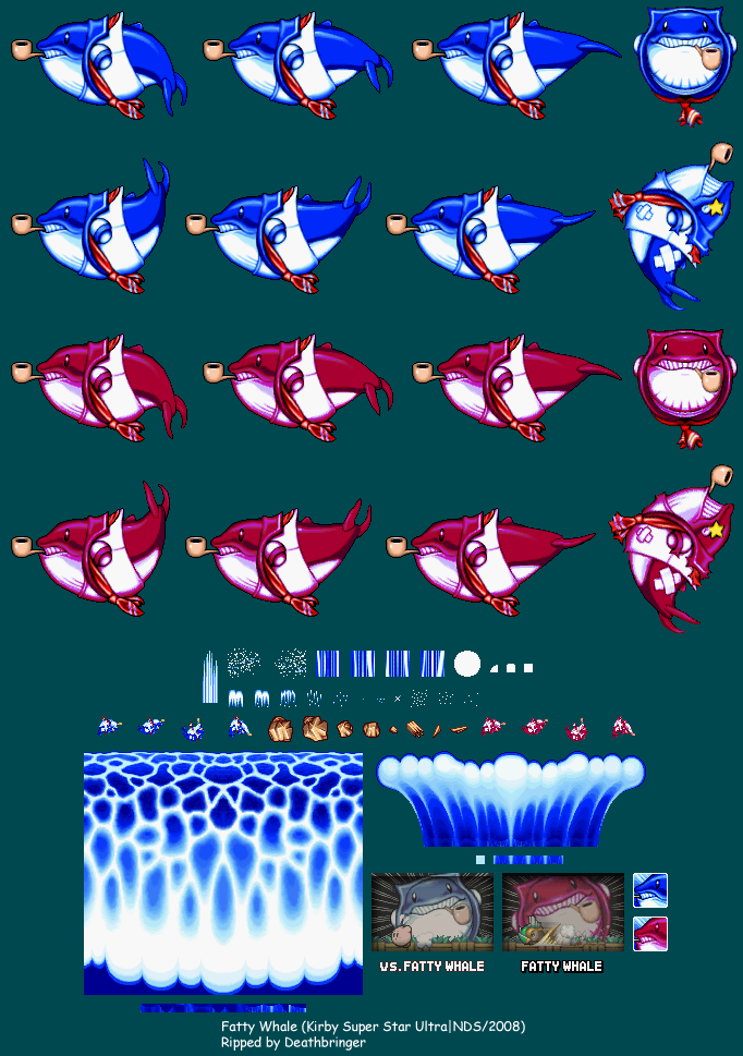 Kirby Super Star Ultra - Fatty Whale