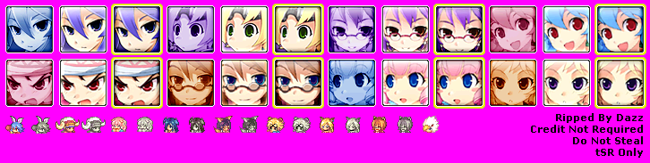 Trickster Online - Character Icons