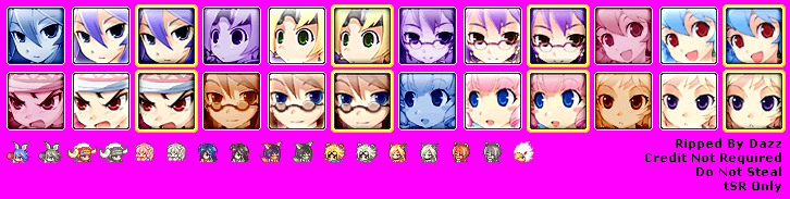 Character Icons