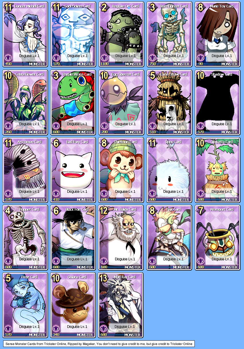 Sense Monster Cards 2