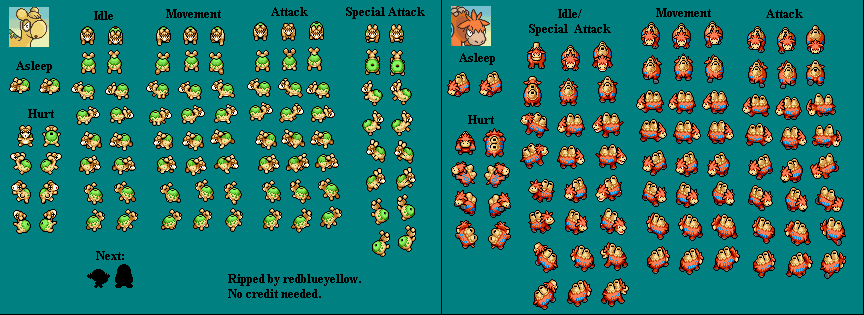 Pokémon Mystery Dungeon: Explorers of Time / Darkness - Numel & Camerupt