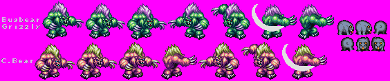 Breath of Fire 2 - Bugbear Grizzly & C. Bear