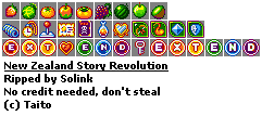 The NewZealand Story Revolution - Items