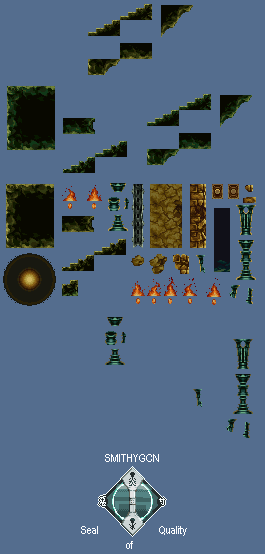 Castlevania: Symphony of the Night - Abandoned Mines Objects