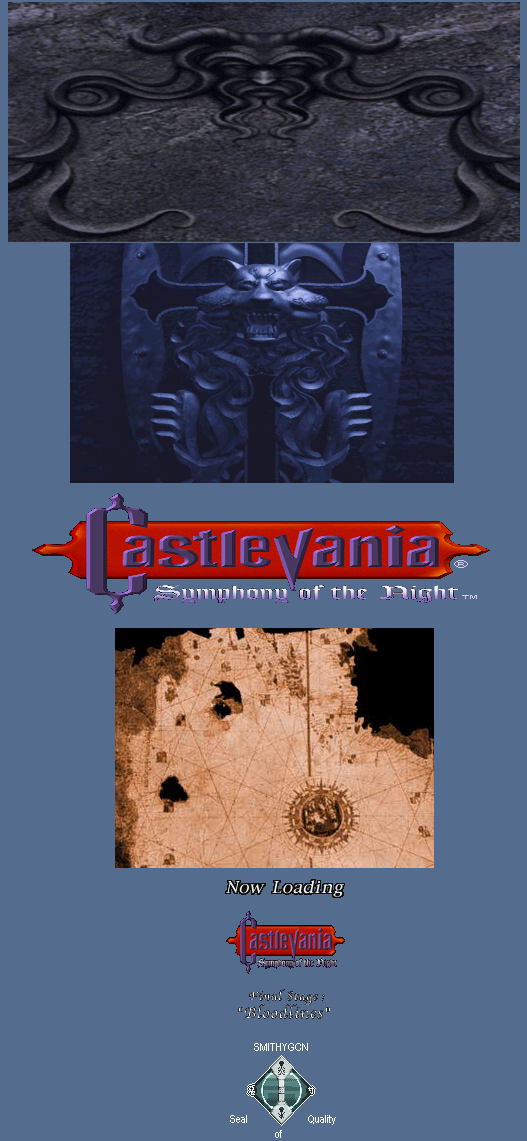 Castlevania: Symphony of the Night - Miscellaneous Backgrounds