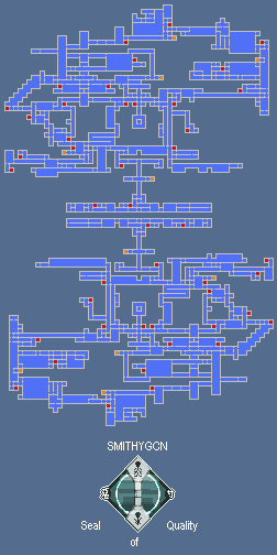 Castlevania: Symphony of the Night - Castle Map