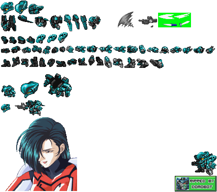 Super Robot Wars J - Aestivalis Izumi 0G Frame