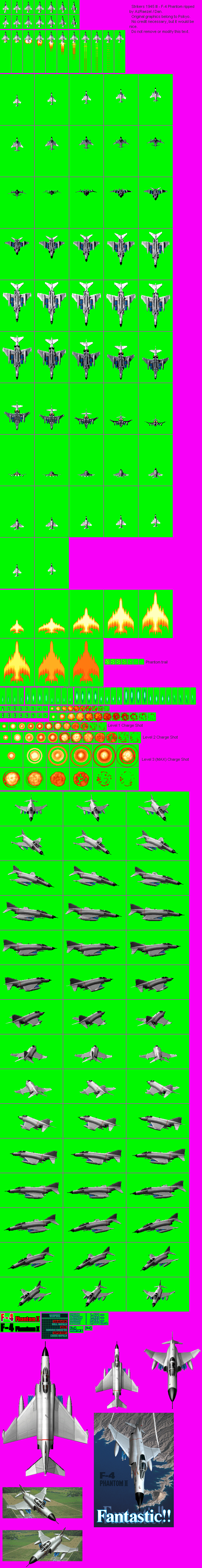 Strikers 1945 3 / Strikers 1999 - F-4 Phantom