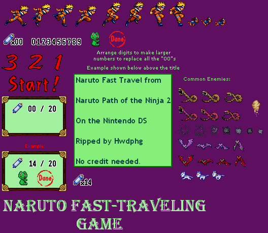 Naruto: Path of the Ninja 2 - Fast Travel